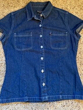 Rare Polo Jeans Co. Denim Button-Up Shirt